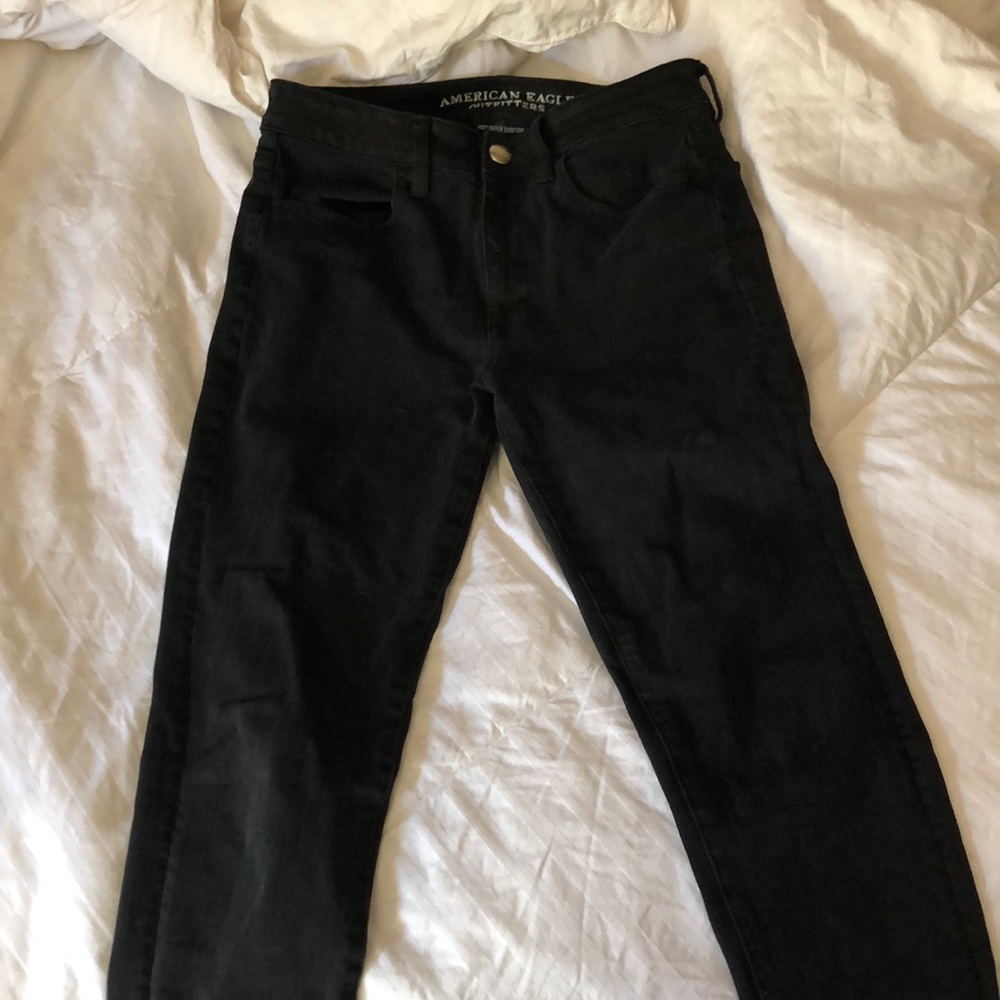 Faded black Hi Rise jegging